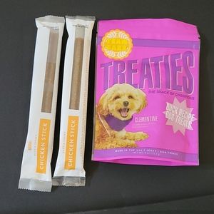 Barkbox Wheaties treats and 2 chew